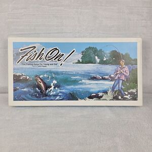 Vintage 1978 Fish On! Fishing Board Game Complete Amazing Condition